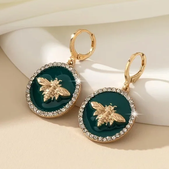 Bee Earrings - Picture 10 of 16